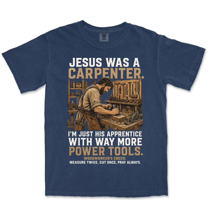 His Apprentice Carpenter | Navy front