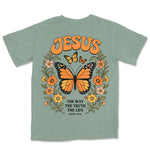 Jesus Monarch Butterfly | Bay back