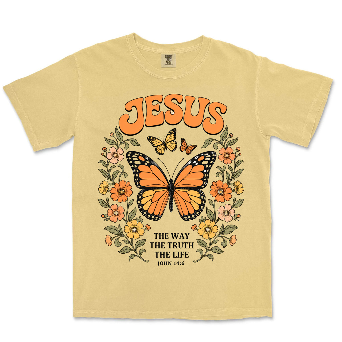 Jesus Monarch Butterfly | Butter front
