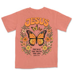 Jesus Monarch Butterfly | Terracotta back
