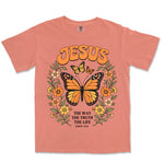 Jesus Monarch Butterfly | Terracotta front