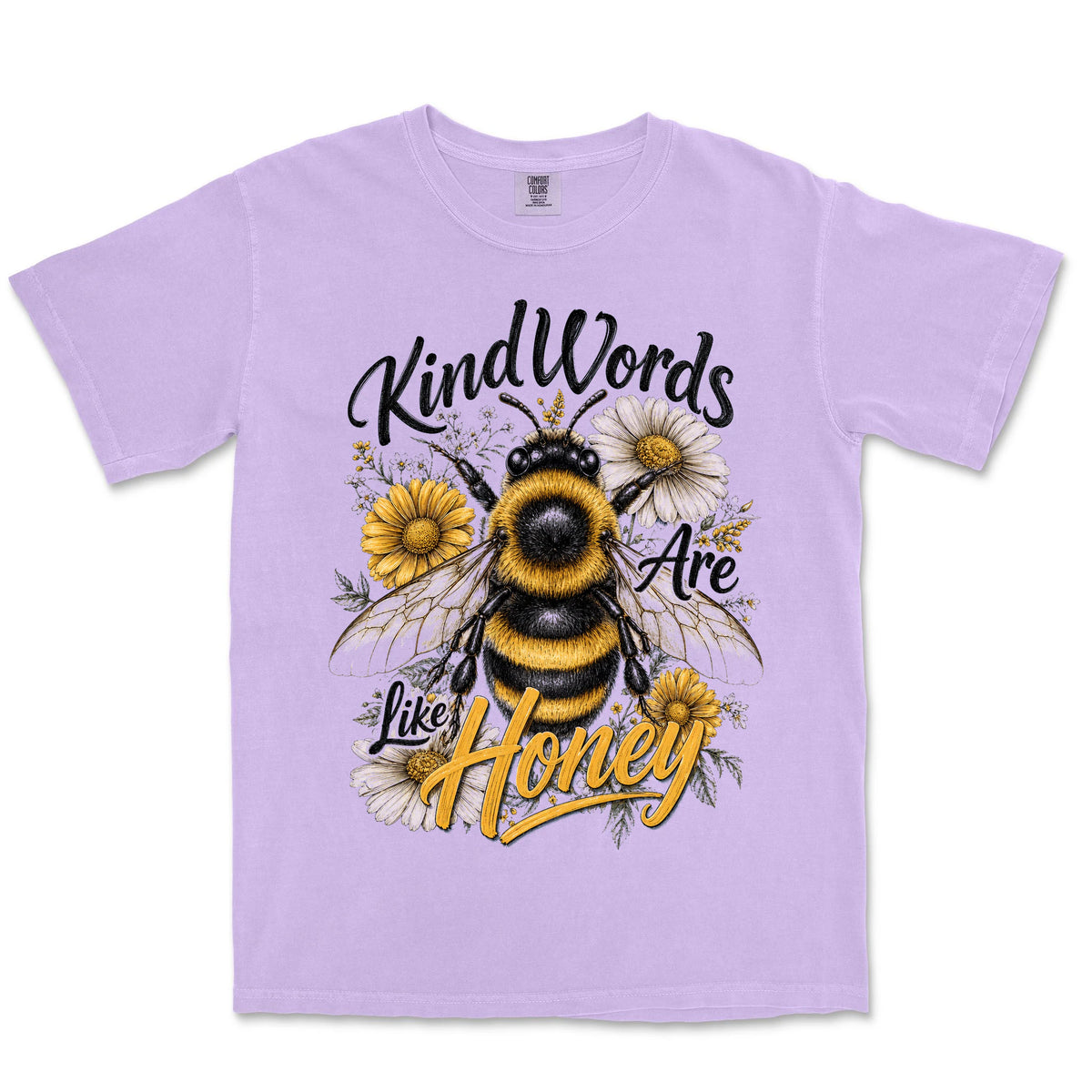 Kind Words Like Honey | Orchid front