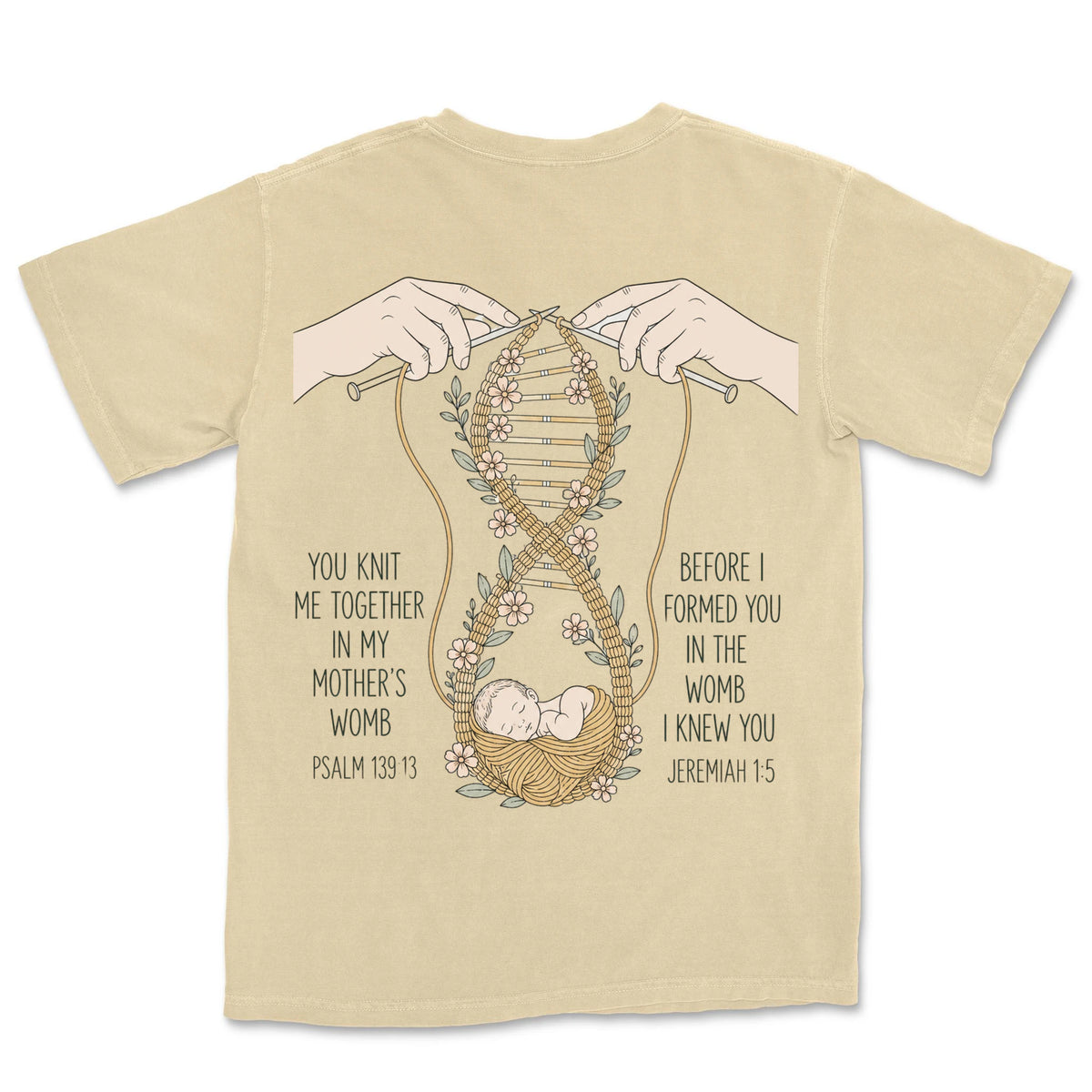 Knit Together Golden | Banana back