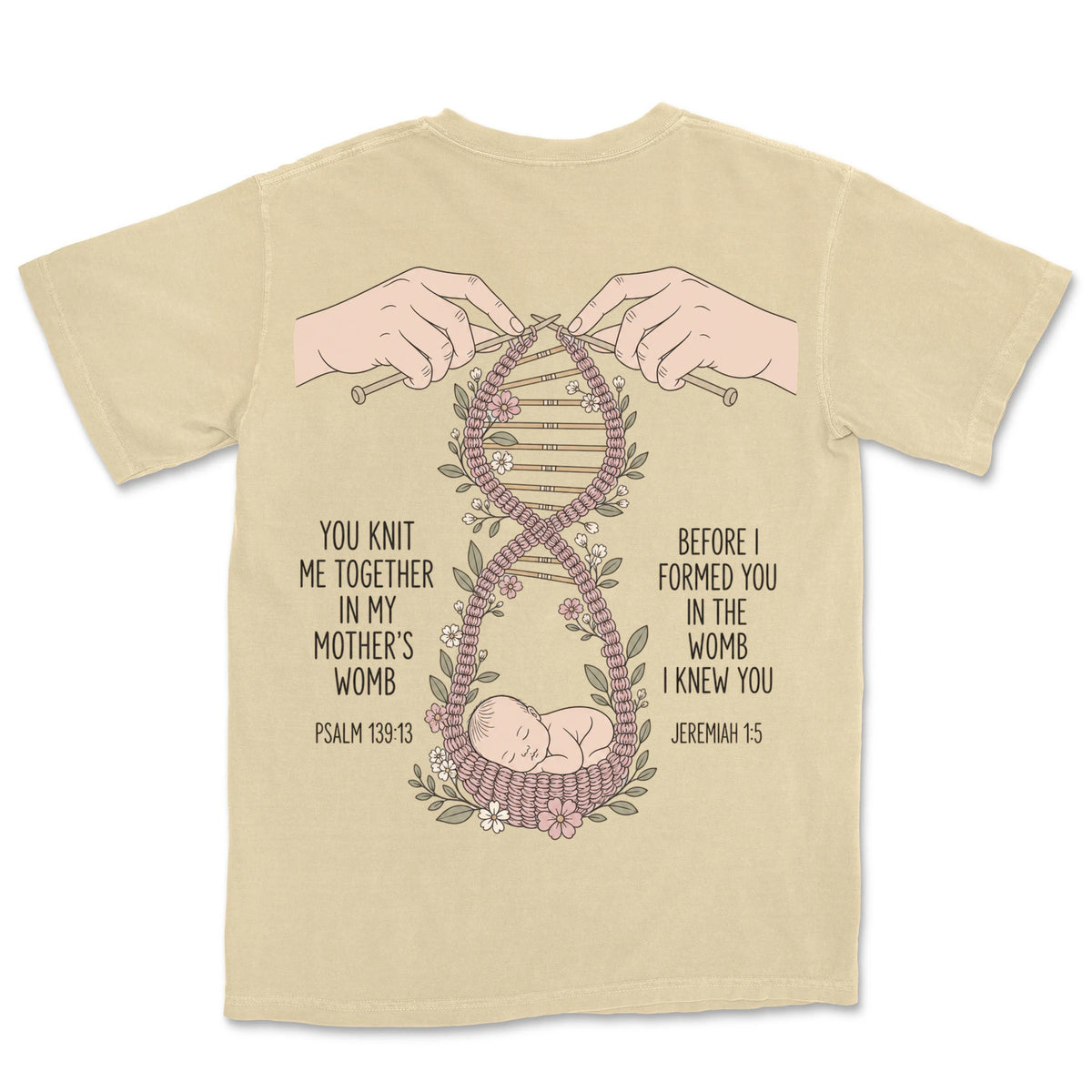Knit Together Pink | Banana back