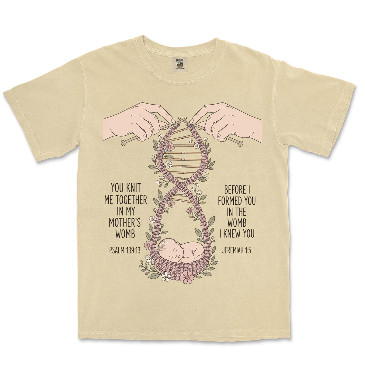 Knit Together Pink | Banana front