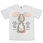 Knit Together Pink | White front