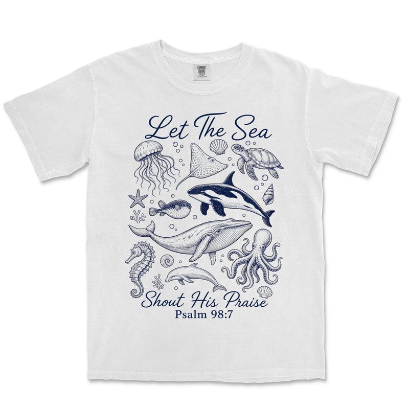Let The Sea Shout | White front