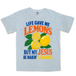 Jesus Makin Lemonade | Chambray front