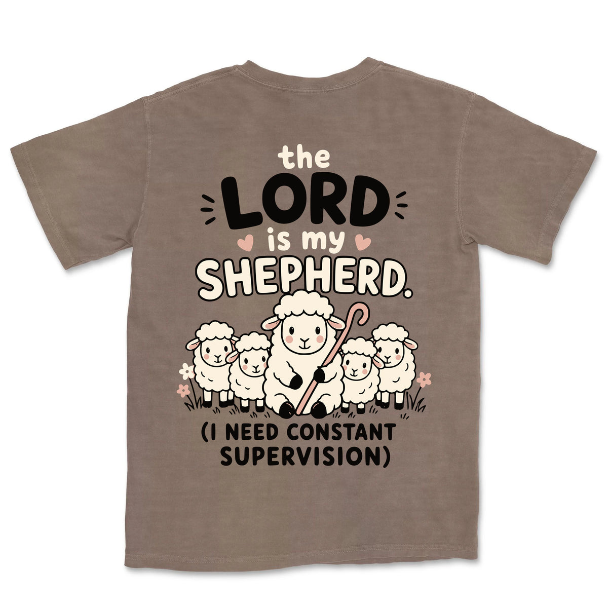Constant Supervision Sheep | Espresso back