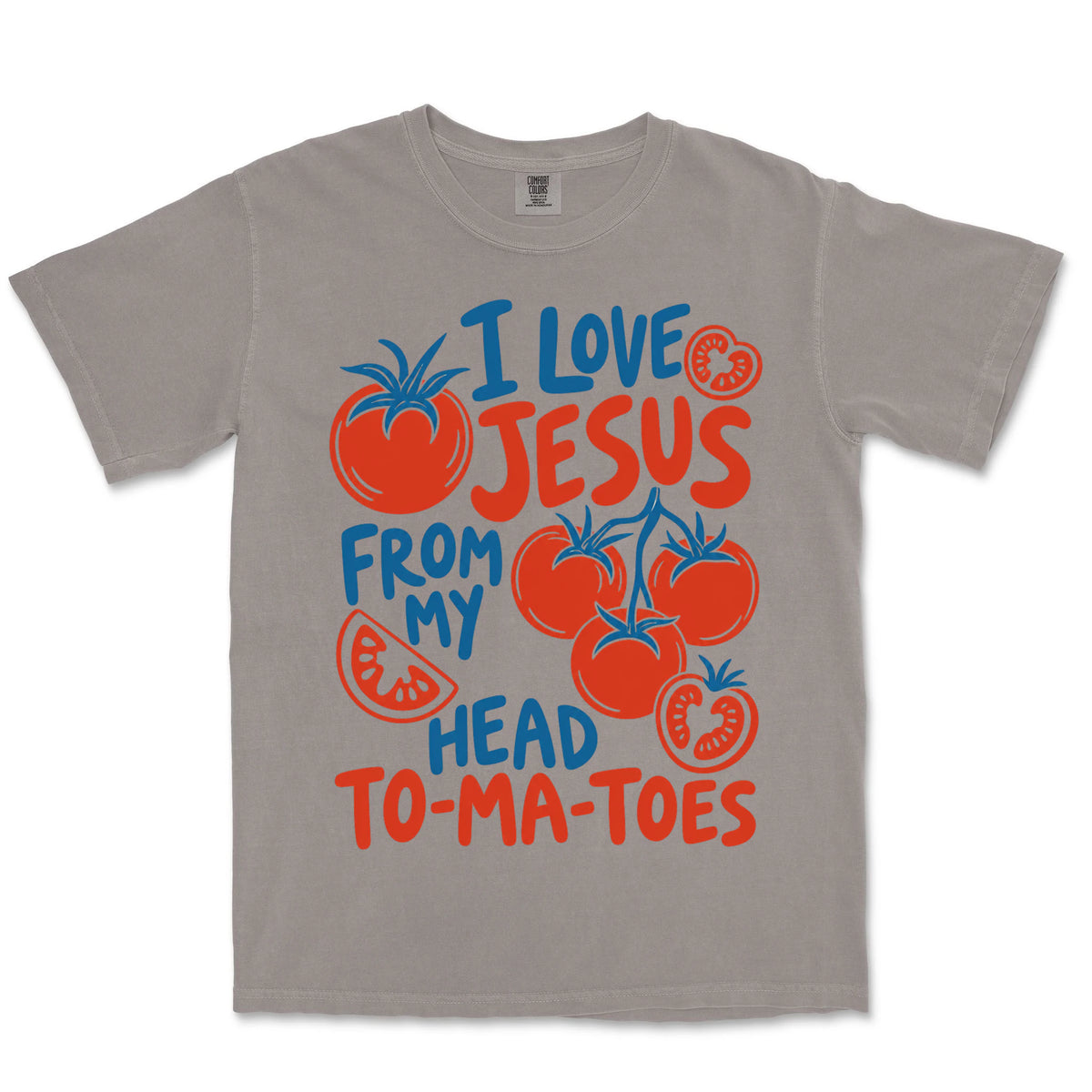 Head To-Ma-Toes | Grey front