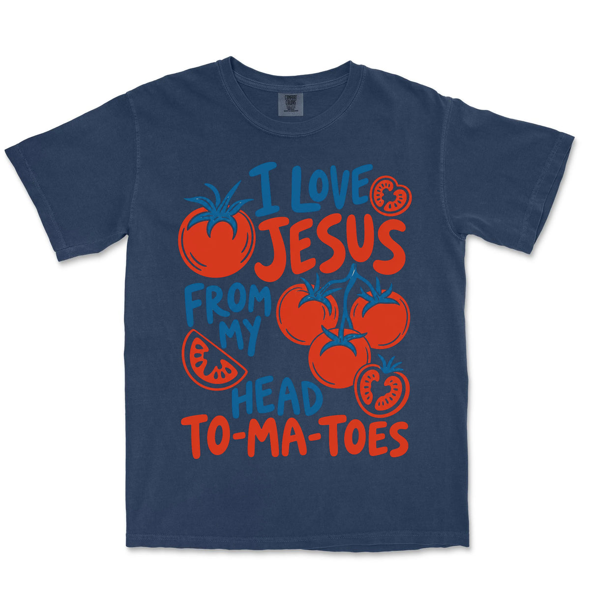 Head To-Ma-Toes | Navy front