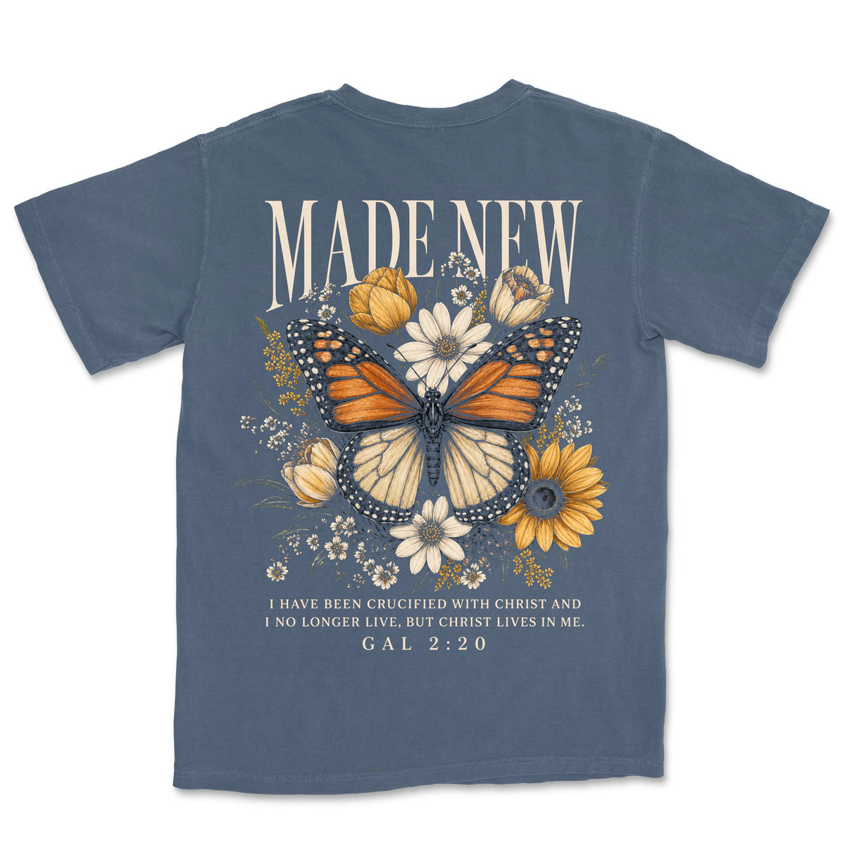Made New Monarch | Denim back