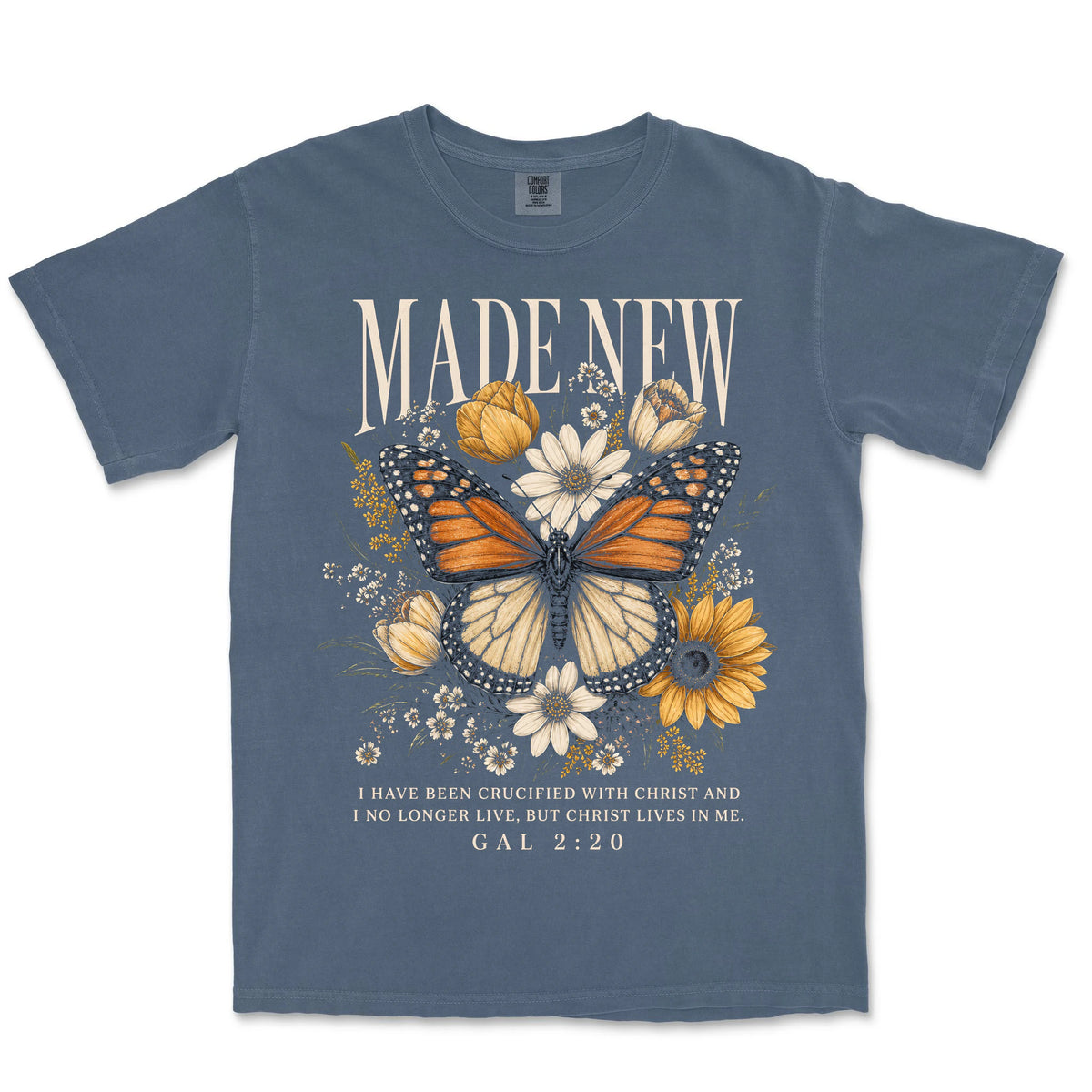 Made New Monarch | Denim front