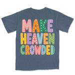 Make Heaven Crowded Patchwork | Denim back
