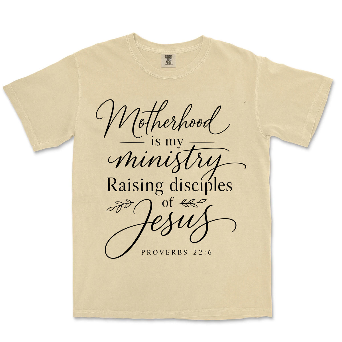 Motherhood Is My Ministry | Banana front