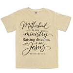 Motherhood Is My Ministry | Banana front
