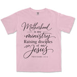 Motherhood Is My Ministry | Blossom front