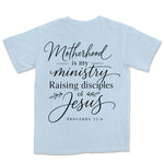 Motherhood Is My Ministry | Hydrangea back