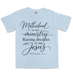 Motherhood Is My Ministry | Hydrangea front