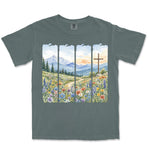 Meadow Cross Panels | Blue Spruce front