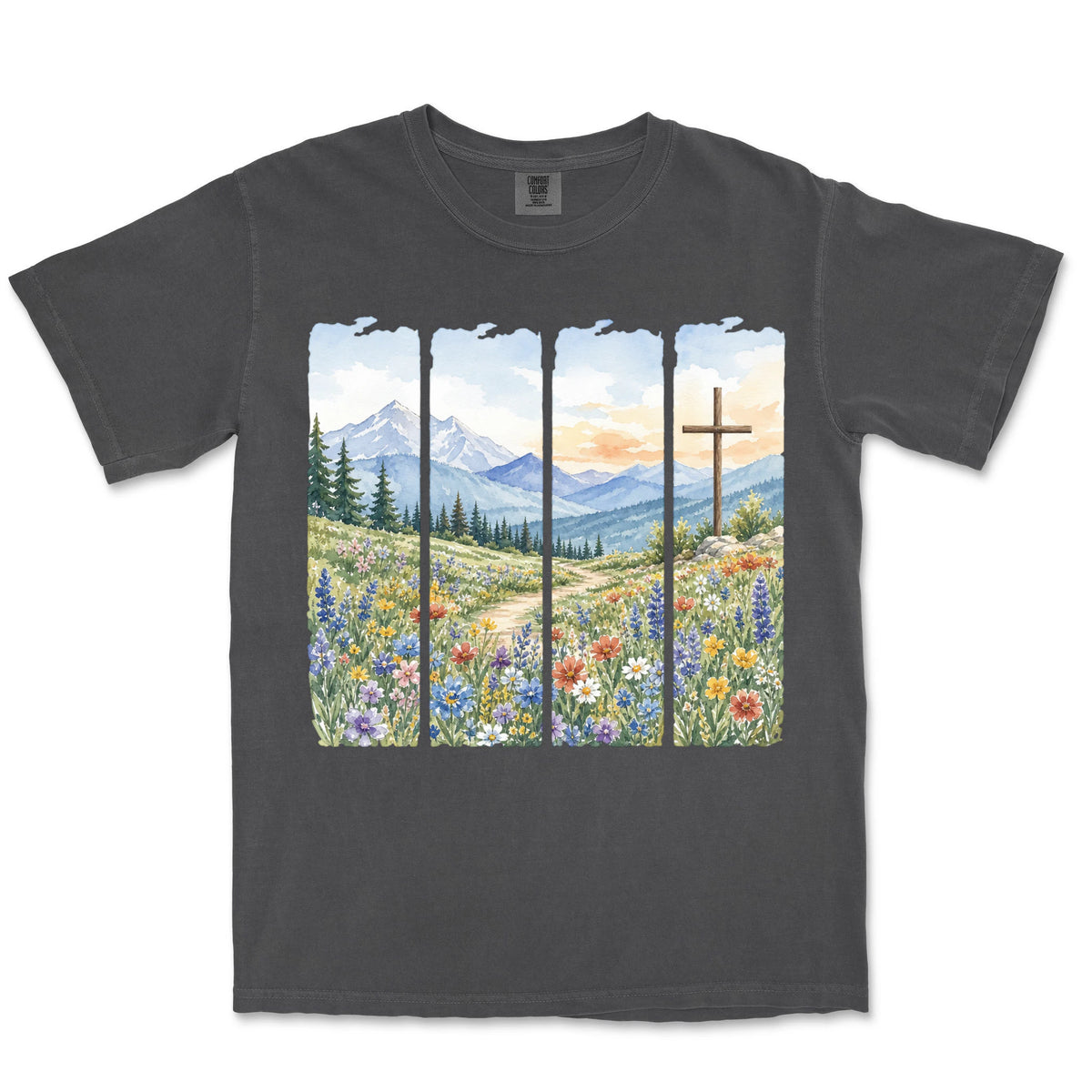 Meadow Cross Panels | Graphite front