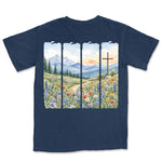 Meadow Cross Panels | Navy back