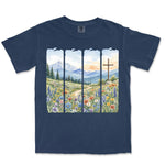 Meadow Cross Panels | Navy front