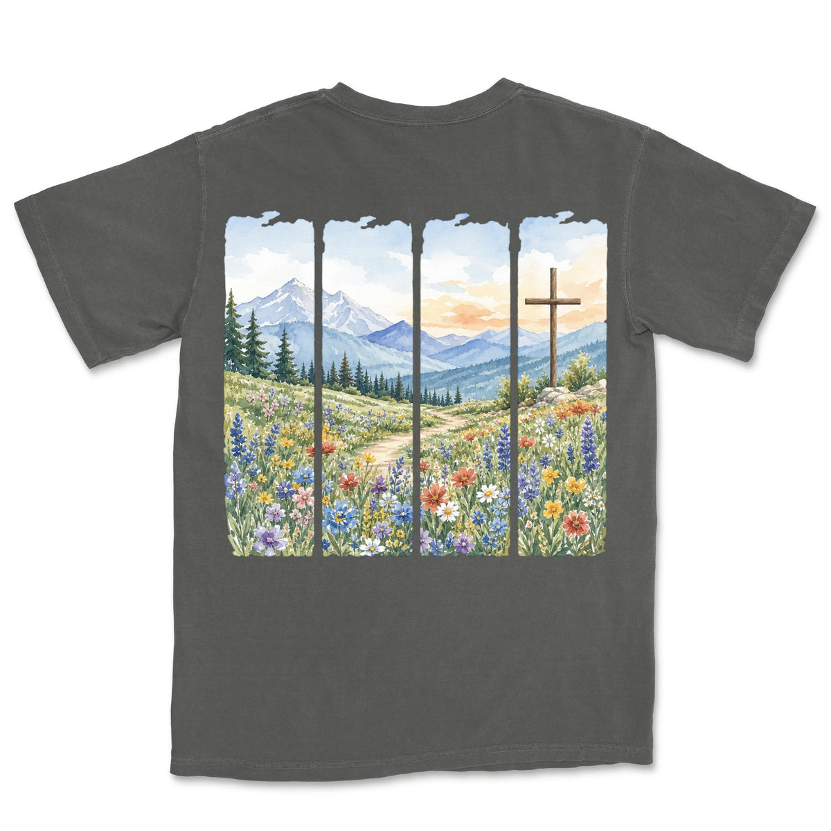 Meadow Cross Panels | Pepper back