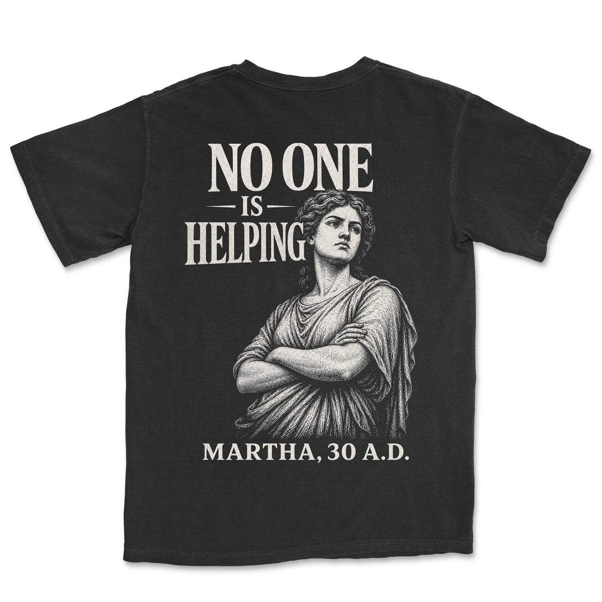 No One Is Helping Martha | Black back