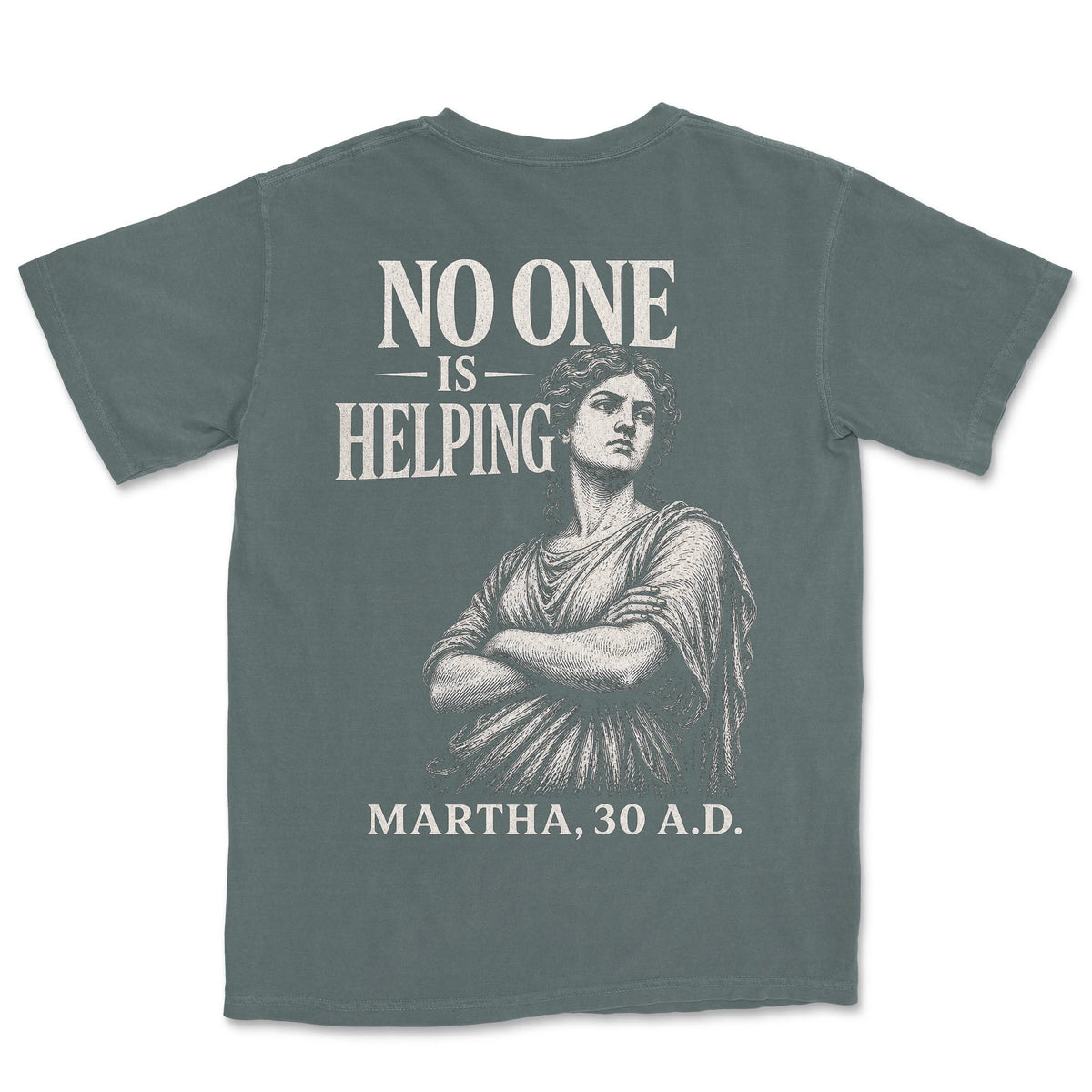 No One Is Helping Martha | Blue Spruce back