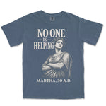 No One Is Helping Martha | Denim front