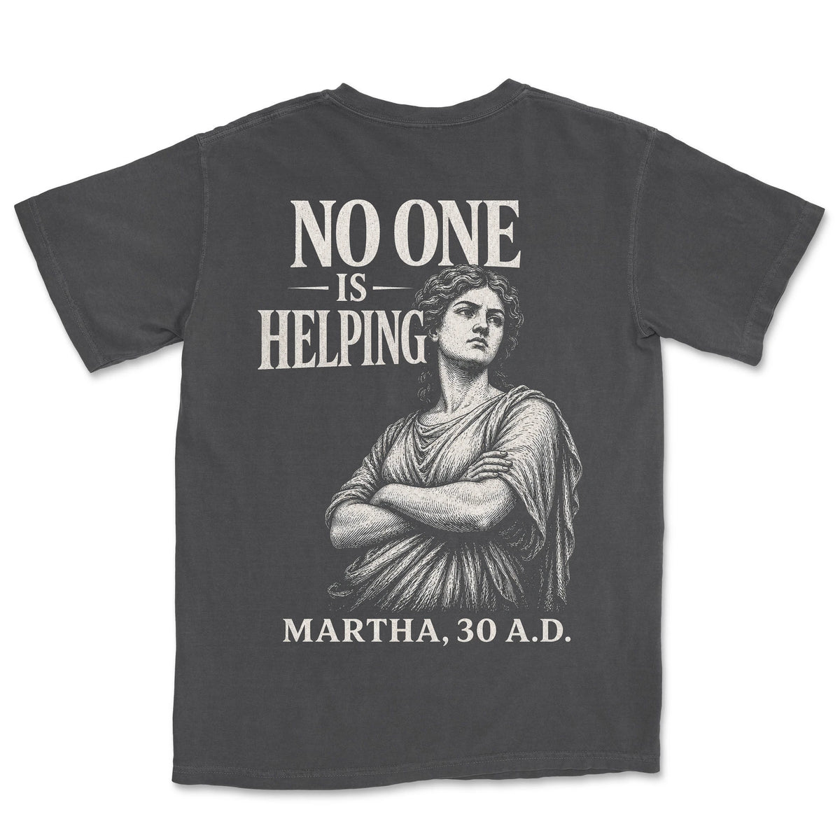 No One Is Helping Martha | Graphite back