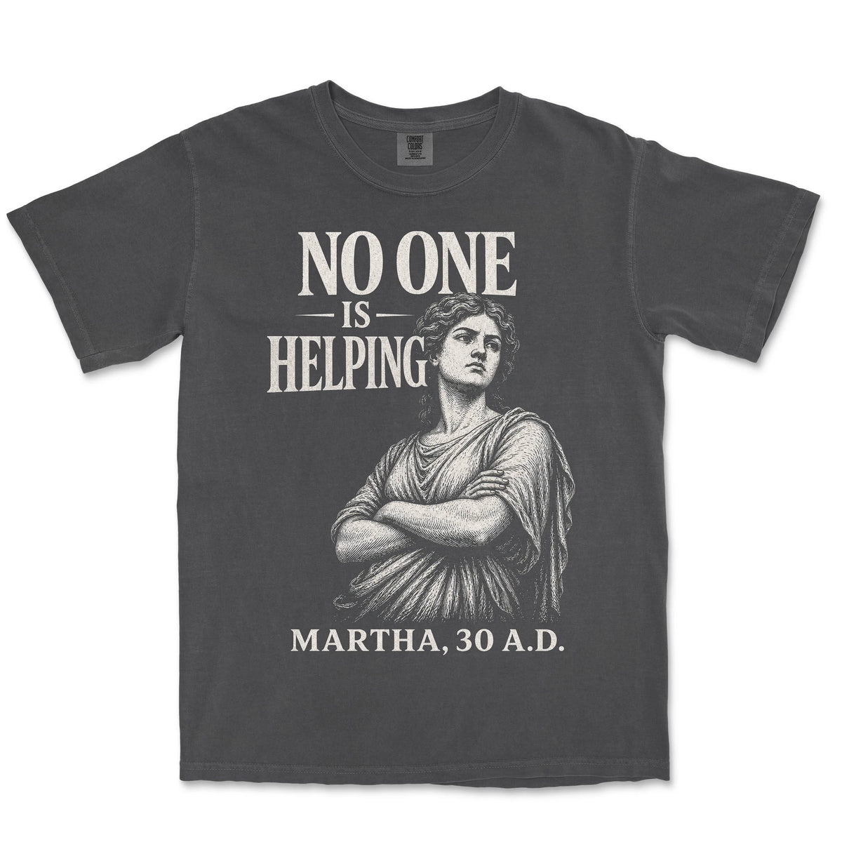 No One Is Helping Martha | Graphite front
