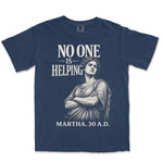 No One Is Helping Martha | Navy front
