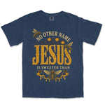 Sweeter Than Honey Jesus | Navy front