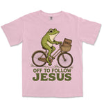 Off To Follow Jesus Frog | Blossom front