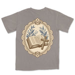Bible And Cross Cameo | Grey back