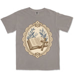 Bible And Cross Cameo | Grey front