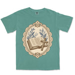 Bible And Cross Cameo | Light Green front
