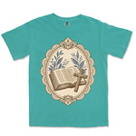 Bible And Cross Cameo | Sea Foam front