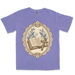 Bible And Cross Cameo | Violet front
