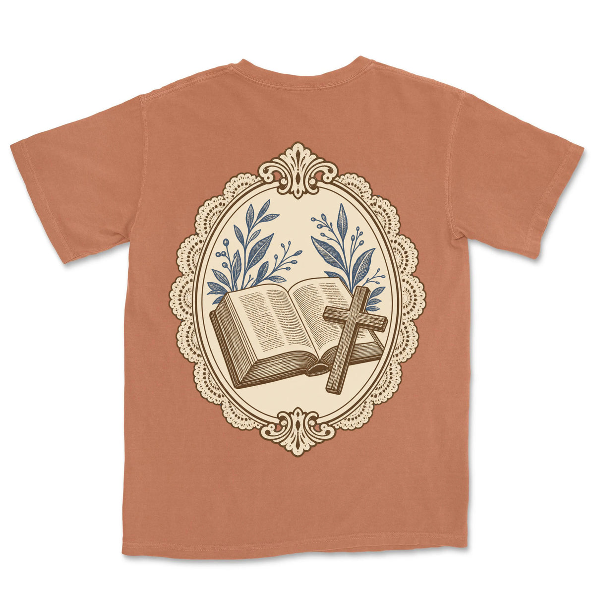 Bible And Cross Cameo | Yam back