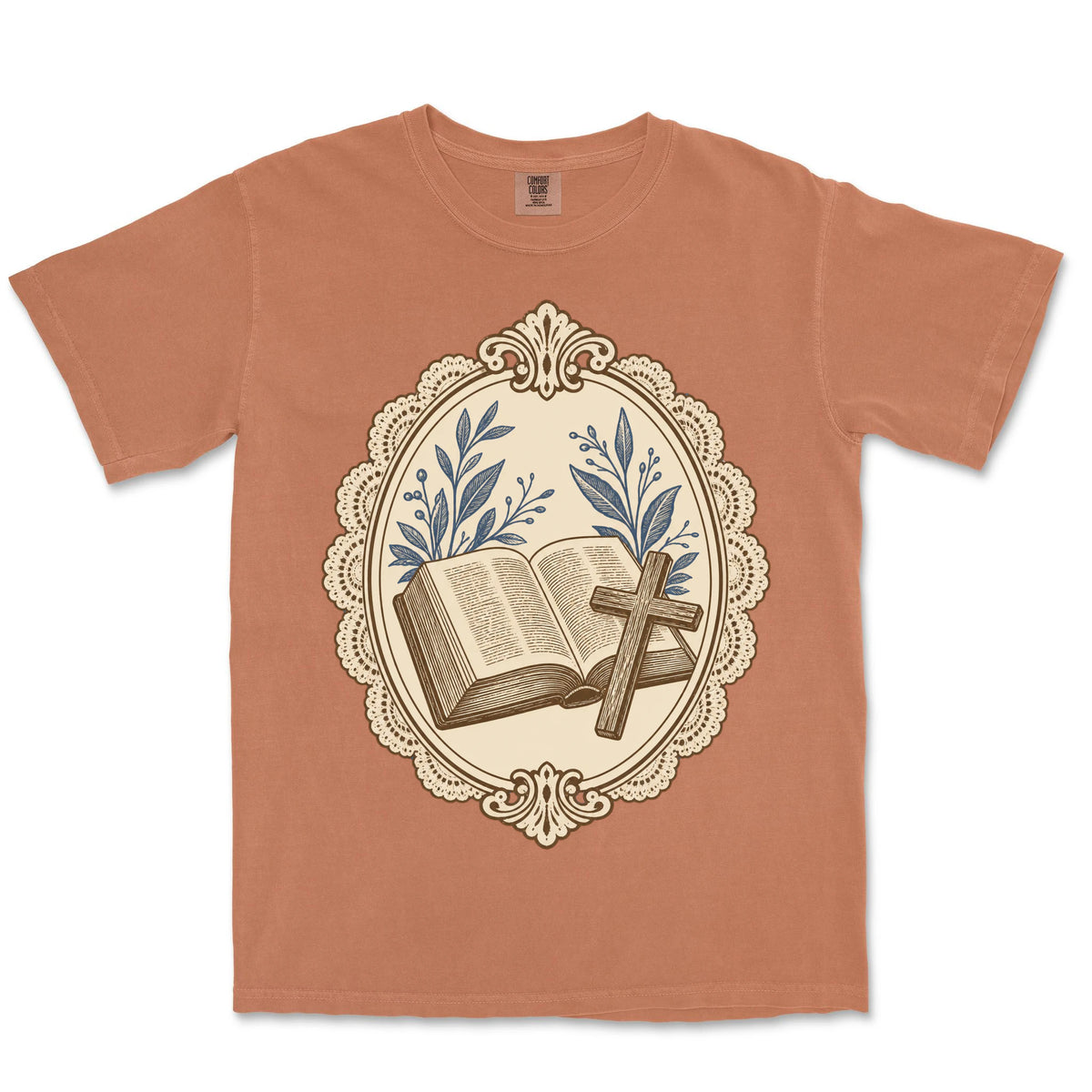 Bible And Cross Cameo | Yam front