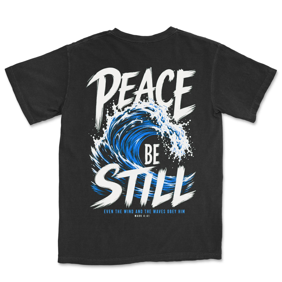 Peace Be Still | Black back