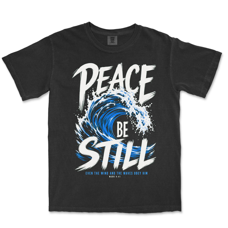Peace Be Still | Black front