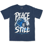 Peace Be Still | Navy front