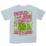 Pickles And Jesus | Chambray back