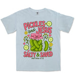 Pickles And Jesus | Chambray front