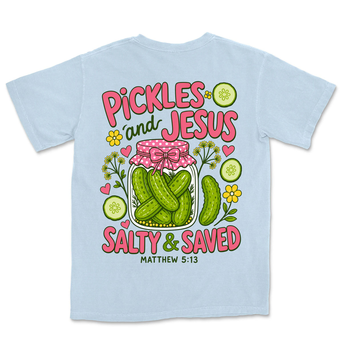 Pickles And Jesus | Hydrangea back