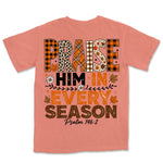 Praise Him Every Season | Terracotta back